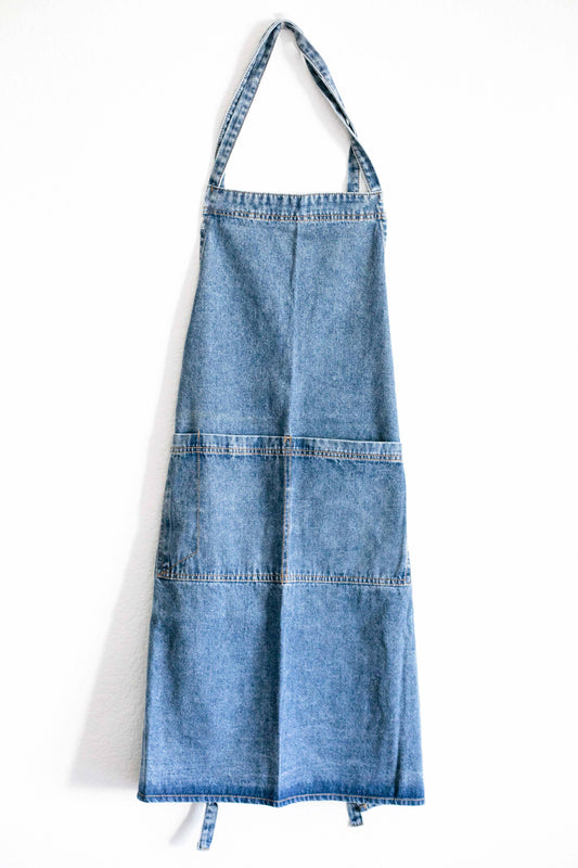 Denim Garden Apron